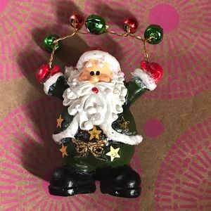 Christmas pin and bracelet set